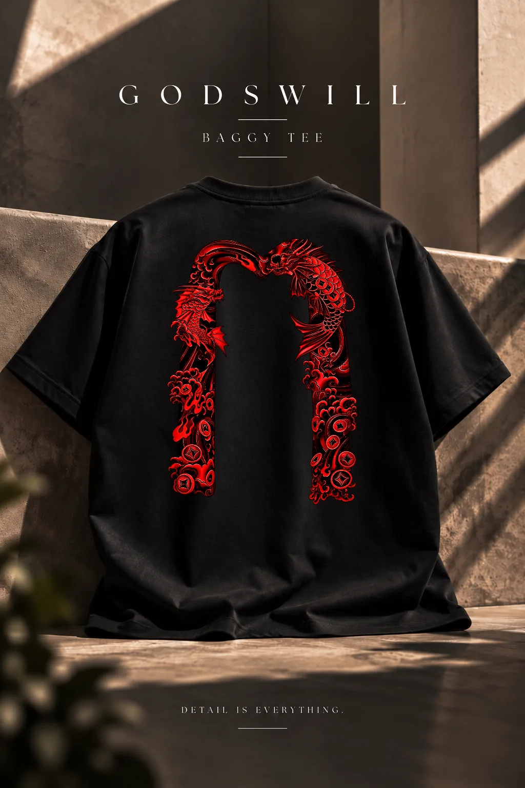 DRAGON GATE in Black