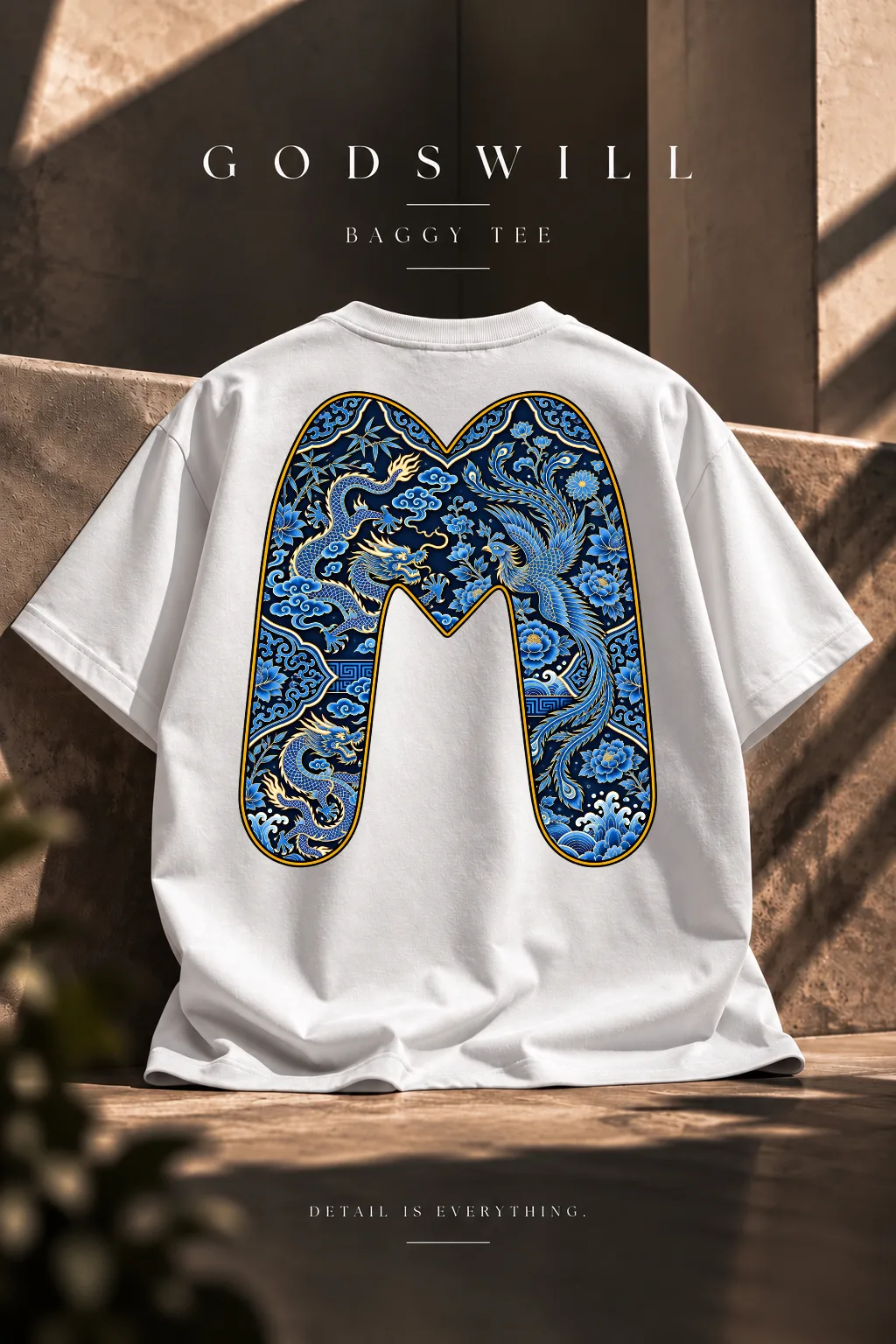 BLUE DYNASTY in White