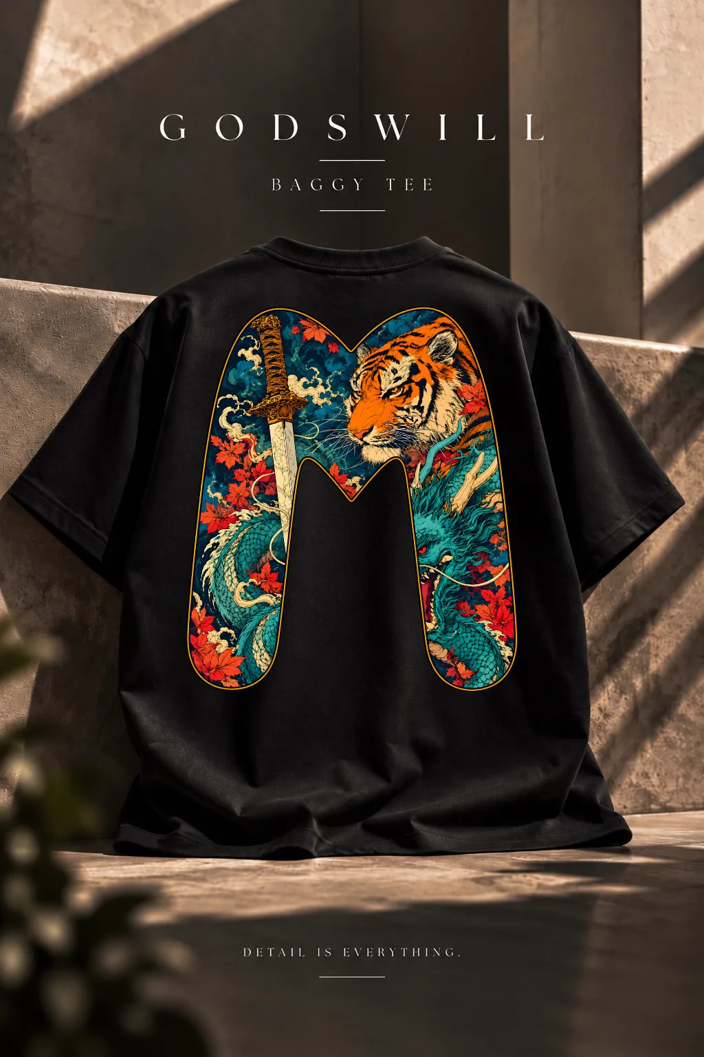 WAY OF THE WARRIOR in Black