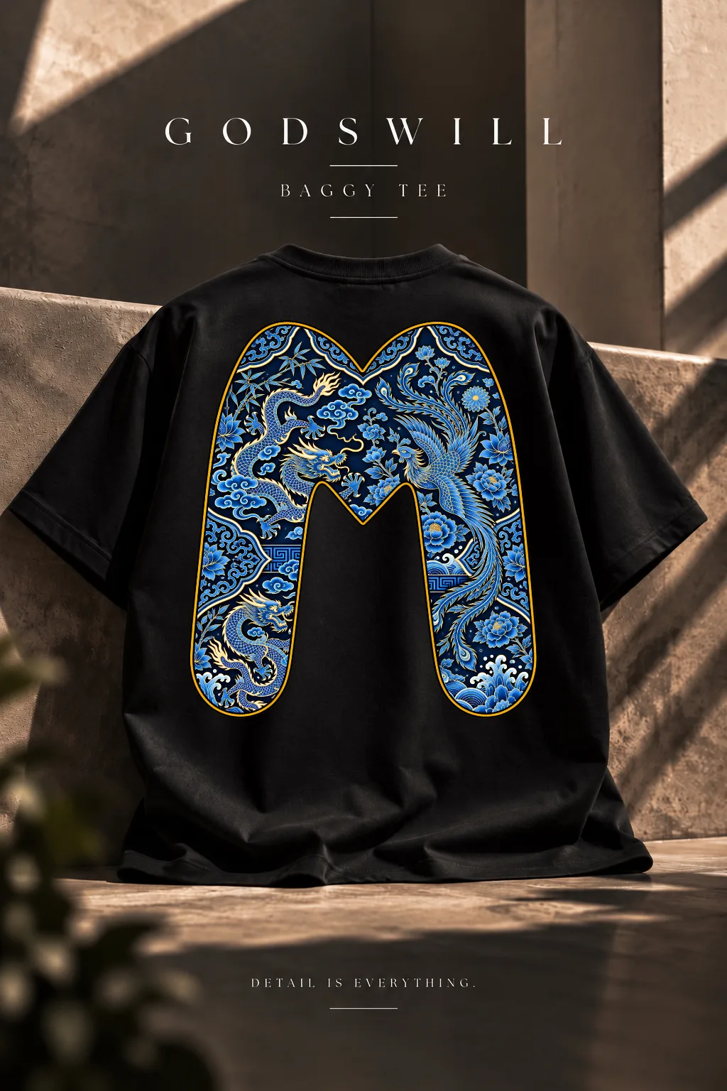 BLUE DYNASTY in Black